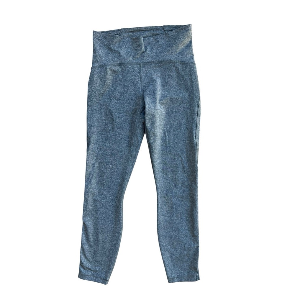 Lululemon In Movement High-Rise 25" Tight Heathered Black Currant Size 8‎